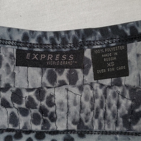 EXPRESS Sequined Mini Skirt, XS - Picture 2 of 3